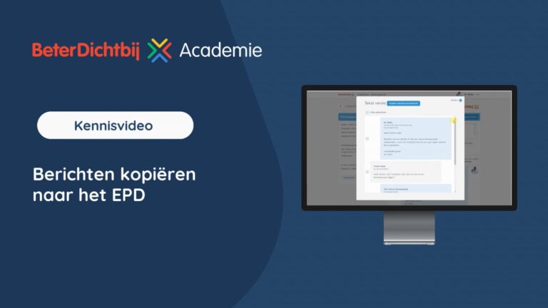 thumbnail Berichten kopiëren naar het EPD