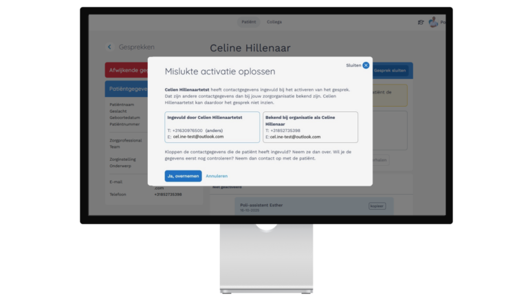 Duidelijker inzicht in afwijkende gegevens bij activatie