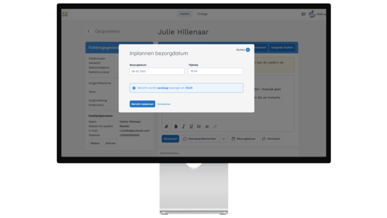 Verbeterde bezorgdatum-functionaliteit: berichten plannen gaat nu sneller en intuïtiever