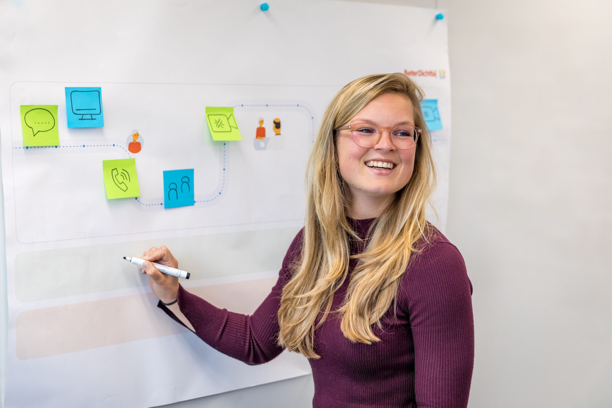 Projectleider legt patiëntreis uit