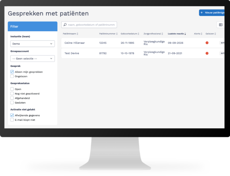 Filter op afwijkende gegevens